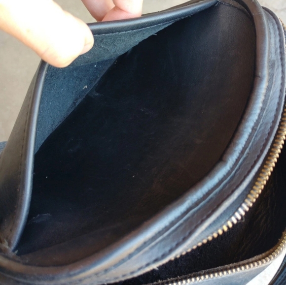 Vintage leather coach toiletry bag - Picture 6 of 7